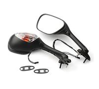 Per GSXR 600 750 1000 2006-2010 K6 K7 K8 SV650 650S Moto Retrovisore Laterale Specchi Con L&E&D Indicatori Di Direzione Luce