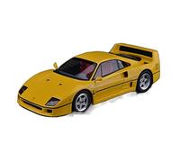 Per GT 1:18 FERRARI F40 Supercar Raccogliere Modellini Di Auto In Resina Di Simulazione Pressofusa(Beige)
