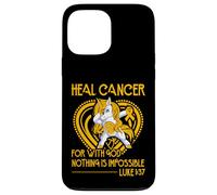 Per Guarire il Cancro per con Dio nulla è impossibile Custodia per iPhone 13 Pro Max