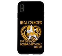 Per Guarire il Cancro per con Dio nulla è impossibile Custodia per iPhone XS Max