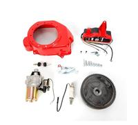 Per GX160 5.5HP GX200 6.5HP Kit Avviamento Elettrico Volano Motorino Avviamento Interruttore Accensione Motore COPERTURA VENTOLA BOBINA Motorino Avviamento