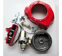 PER GX160 GX200 5,5HP 6,5HP 7HP 2KW 3KW ALLOGGIAMENTO GENERATORE MOTORINO AVVIAMENTO VOLANO BOBINA CARICA KIT AVVIAMENTO ELETTRICO Motorino Avviamento