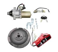 Per GX340 11HP GX390 13HP 188F 190F Motorino Di Avviamento Kit Conversione Avviamento Elettrico Motorino Di Avviamento Motore(Special 65mm)
