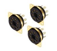 Per GZS8-B1-G Presa PCB 8 pin in ceramica, 3pz nero per tubi vuoto