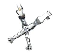 Per H&arley Per Davidson Per Fat Boy Per Dyna Per Strada Per King FX XL FL Per Ultra Aftermarket Parti Del Motociclo Skull Leve Freno Frizione Leve Freno Frizione Moto(3 MT241-020A-CD)