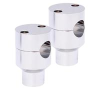 Per H&arley Per Spo&rtster 1 Paio Riser Manubrio Universali In Alluminio 25 Mm 1" Manubrio Moto Manubrio Riser Clamp
