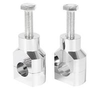 Per H&arley Per XL 883 1200 Per Steed Per VLX 1" 25MM Riser Manubrio Motocicletta Morsetti Sella Fissi Manubrio Riser Clamp(25mm Chrome)