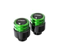 PER H CB600HORNET 1998-2006 Specchietto retrovisore in alluminio CNC per moto tappi per fori per viti (VERDE)