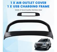 Per H6 3rd Gen 2021-2023 Auto Posteriore Uscita D'Aria Cover USB Carica Telaio