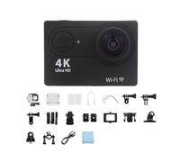 Per H9 2-Inch 4k Sport Camera Wifi Moto Dashcam, Immersione Sport Impermeabile Camera, Outdoor T7V5 Ad Alta Definizione Dv azione 4k Subacquea Impermeabile HD corpo azione Nero wifi wifi b