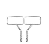 Per Har&ley Rocker C 2008-2009 Softail 1990-2014 Sportster 1200 1990-2014 1Pair Specchietti Retrovisori Per Moto Specchietto Retrovisore Regolabile Cromato compatibili(Chrome)