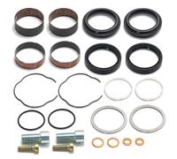 Per Harley 49mm Front End Fork Leg Rebuild Seals Boots Kit Dyna 2006-2017 2013