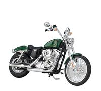 Per Harley-Davidson 2006 Fxdbi Dyna Street Bob、2013 XL 1200V Seventy-Two， 1:12 Modello Di Motocicletta Sportiva Decorazione Del Veicolo Con Ammortizzatore Regalo(2013 XL 1200V 72)
