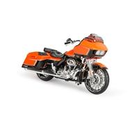Per Harley Davidson 2018 2022 CVO Road Glide 1:18 Modello Di Motocicletta Di Simulazione Pressofusione Statica In Fabbrica Con Base Veicolo Da Collezione Regalo(Orange)