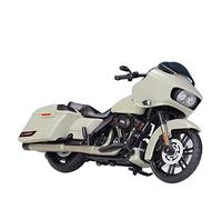 Per Harley-Davidson 2018 CVO Road Glide 1:18 Proporzione Veicolo Modello Motocicletta Collezione Mini Bicicletta Mini Statua Decorazione Regalo(2018 CVO Road Glide White)