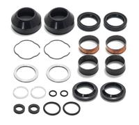 Per Harley Front End Fork Leg Rebuild Seals Boots Kit Softail FXST 1990-2010 09