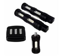 Per Harley Per Davidson Street XG750 Per Dyna Per Softail Moto Pedale Del Freno Pad Shift Peg Pedane Del Piede Pes CYPMDW(1 Set)