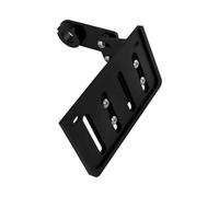 Per Harley Per Softail Per Fat Boy Per Breakout Per Low Rider Per Heritage 2018-Up Supporto per targa montaggio laterale posteriore Cornice portanumero Staffa