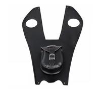 Per Harley Per Softail Per Fatboy FLSTN Slim Classic FLSTC Nero Deluxe PU Serbatoio in pelle Chap Pannello di copertura Pad Bavaglino Borsa per reggiseno