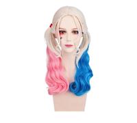 Per Harley Quinn Parrucca Suicide Squad Costume di Halloween Cosplay Anime Capel