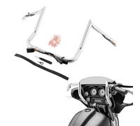 Per Harley Street Glide/Electra Glide/Ultra Limited 2008 2009 2010 2011 2012 2013 Manubrio Precablato Da 12" Rise Bagger Monkey Bar-Sharp Handle Bar