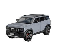 Per Haval X-DOG SUV 1:24 Modello Di Auto In Lega Simula Metallo Regalo Suono E Luce(Gray)