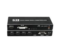 Per HDMI Compatibile 2x2 Video Wall Processor 4K 8 Modi di Visualizzazione | Per HDMI Compatibile Processore 2x2 Gestisce Quattro Display Con HDCP 1 4 Supporto E Commutazione A Distanza