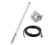 Per Helium Hotspot HNT Minatore Per LoRa Antenna 8dBi Guadagno Esterno In Fibra di Vetro Impermeabile Per 915MHz 868MHz Con N Maschio Kit Connettore