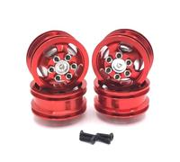 Per HengLong Per FeiYu Per JJRC Per WPL C14 C24 B14 B16 B24 B36 Mozzo Ruota In Metallo Ricambi E Accessori Per Auto RC Aggiornamenti Sostituzione Uso Accessorio Per Auto RC(Red)