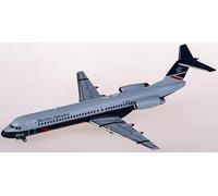 Per Herpa per British Airways per Fokker 100 F-GIOA 1:200 Modello Pre-Costruito