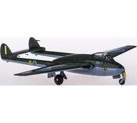 per Herpa per l'aeronautica svedese per de Havilland per Vampire 1:72 Aircraft Pre-Built Model