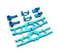 Per HNR H9802 Per Dodge H9803 E30 1/10 Metallo Braccio Oscillante Sterzo Coppa C Sedile Posteriore Coppa Set 5 Pezzi Ricambi Accessori Auto RC Accessori auto RC(Blue)
