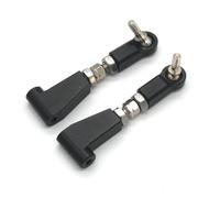 Per HNR H9802 Per Dodge H9803 E30 4WD 1/10 Parte Anteriore Superiore Metallo Braccio Oscillante Rc Auto Veicoli Cingolati Parti Accessori Aggiornamenti Sostituzioni Accessorio Per Auto RC(Black)