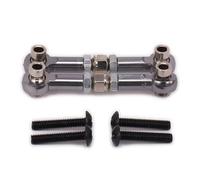 Per Hobby Per HPI RS4 1/10 6061-T6 113696 RS4009 Tiranti In Alluminio Braccio Tenditore E Sterzo Ricambi E Accessori Per Auto RC Sostituzione E Aggiornamento Uso Rc Asta di Trazione(Gray)