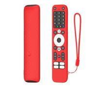 Per Homatics Box R 4K Custodia Protettiva in Silicone Antiurto, Antigraffio e Antiscivolo per Telecomando, Protezione Morbida per Controller Smart TV Box R 4K (Rosso)