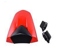 per Hon-da CBR500R CB500F 2012 2013 2014 2015 Posteriore del Motociclo Passeggero Coprisedile del Sedile Cowl Carena Posteriore Coperchio Carenatura (Color : Rosso)