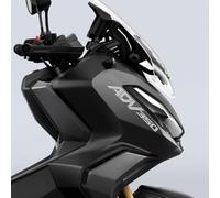 per Honda ADV350 2025 | Kit adesivi per carenatura, decalcomanie per zona della testa con motivi personalizzati, resistenti ai raggi UV, taglio di precisione (stile 6 argento opaco)