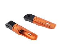 Per Honda CB125R CB125R CB250R CB300R CBR250RR CB1100/EX/RS CB1300/SB/SF CBR600RR CBR1000RR Pedane Posteriori Antiscivolo In Alluminio CNC Per Moto(Orange)