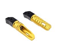 Per Honda CB125R CB125R CB250R CB300R CBR250RR CB1100/EX/RS CB1300/SB/SF CBR600RR CBR1000RR Pedane Posteriori Antiscivolo In Alluminio CNC Per Moto(Oro)