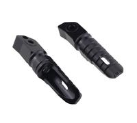 Per Honda CB125R CB125R CB250R CB300R CBR250RR CB1100/EX/RS CB1300/SB/SF CBR600RR CBR1000RR Pedane Posteriori Antiscivolo In Alluminio CNC Per Moto(Nero)