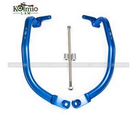 Per Honda CB400 Vtec 1- 2 3 4 5 Moto Protezione Motore Paramotore Paraurti Blu