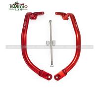 Per Honda CB400 Vtec 1- 2 3 4 5 Moto Protezione Motore Paramotore Paraurti Rosso