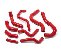 Per Honda CBR1000RR 08-13 Kit di tubi flessibili in silicone rosso per radiatore