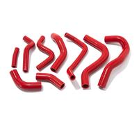 Per Honda CBR1000RR 08-13 Kit di tubi flessibili in silicone rosso per radiatore