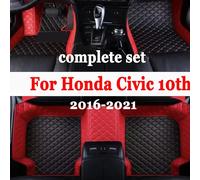 Per Honda Civic 10th 2021 2020 2019 2018 2017 2016 tappetini per Auto tappeti accessori per interni Auto coperture veicoli automobilistici