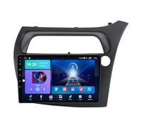 Per Honda Civic 2006-2011 9 Pollici Touchscreen Android 12 Autoradio Con Senza Fili Carplay Android Auto Supporto DSP 4G WiFi Bluetooth 5.0 RDS DAB HiFi MirrorLink SWC Telecamera Posteriore(B,8Core+4G