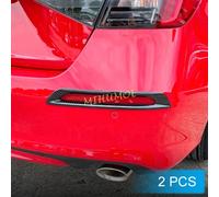 Per Honda Civic Berlina 11th 2022 2023 2024 2025 In Fibra di Carbonio Posteriore Della Copertura Della Luce di Nebbia Paraurti Riflettore Surround