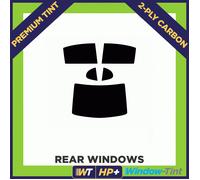 Per Honda Civic Città 2020 +Carbonio Pre Taglio Finestrino Tinta 20% Dark Premio