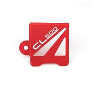 Per Honda CL500 CL 500 CB500X 2022 2023 Moto Pompa Freno Posteriore Serbatoio Fluido Coppa Olio Protezione Copertura Protettiva Accessorio(Red-CL500)