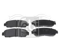 febi bilstein 116316 Set pastiglie freno con materiale di fissaggio, 1 unità